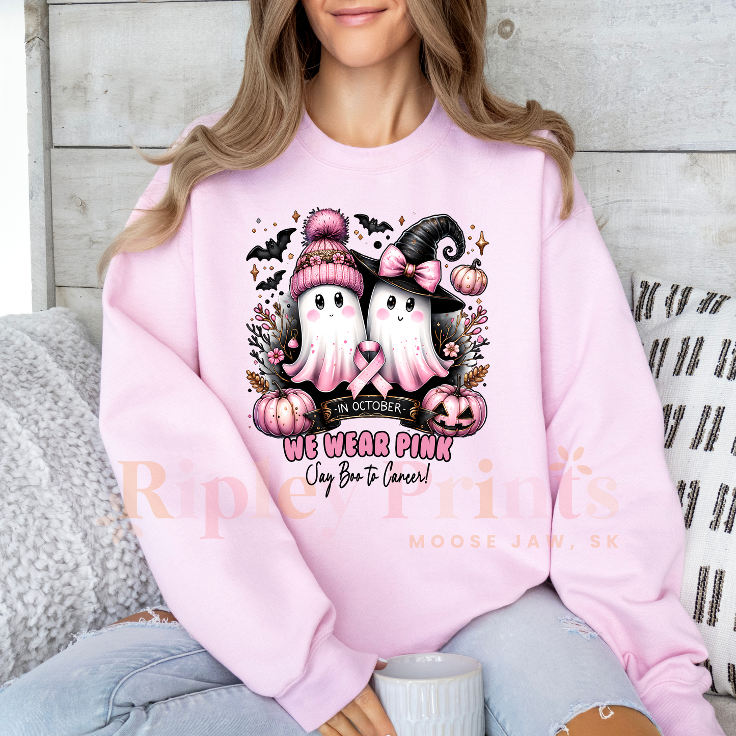 In October we wear pink - Crewneck