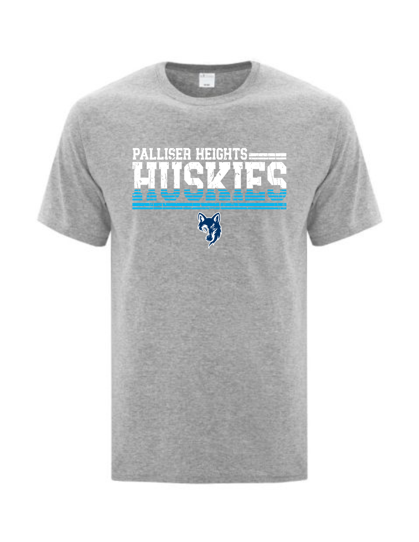 Palliser Heights Huskies Distressed T-shirt