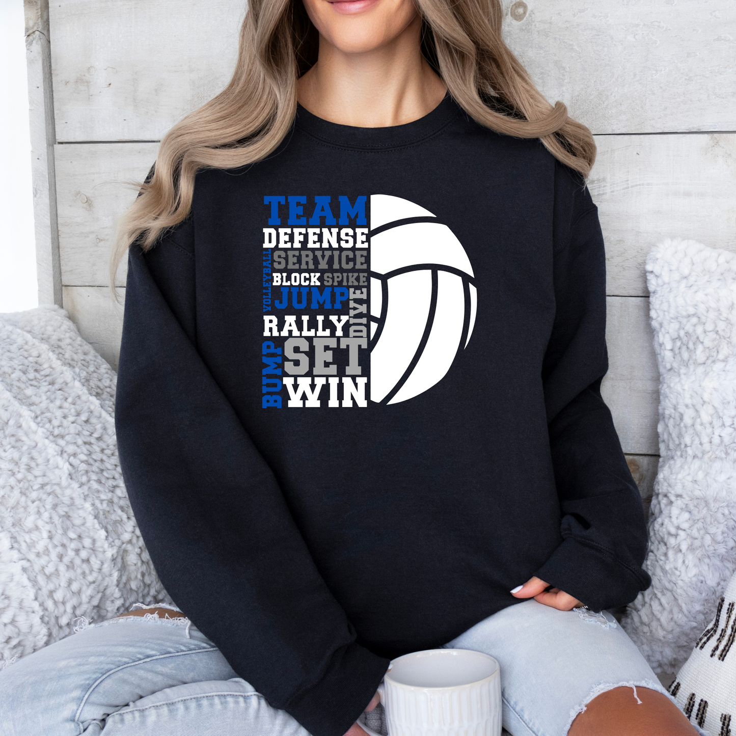 Volleyball Print Design
