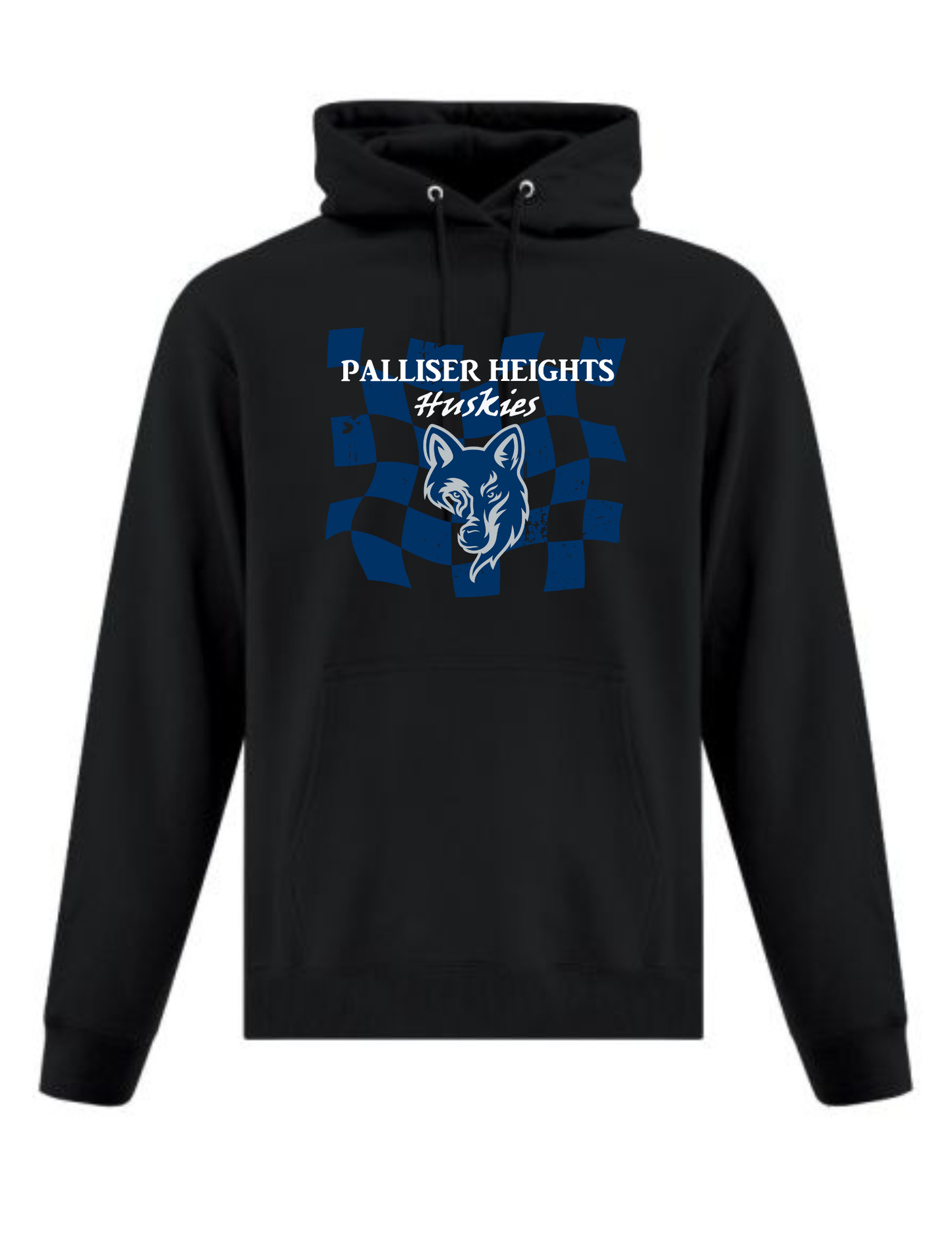 Palliser Checkered Hoodie or Crewneck