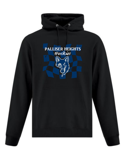 Palliser Checkered Hoodie or Crewneck