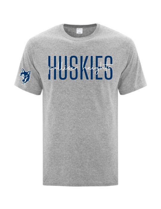 Palliser Heights Huskies Sleeve Design