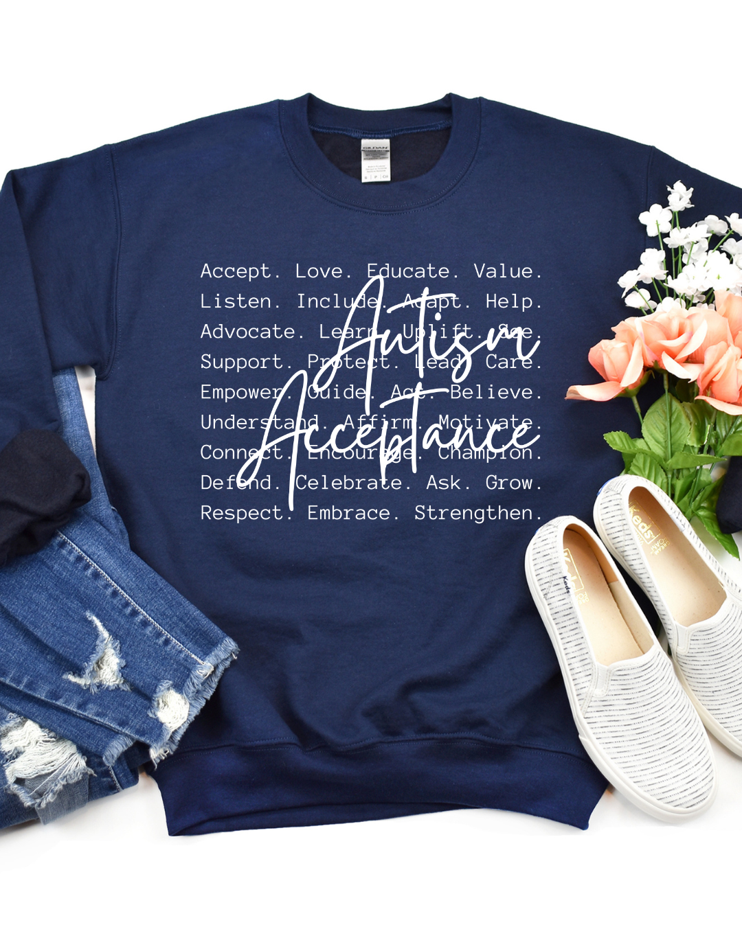 Autism Acceptance - T shirt or Sweater