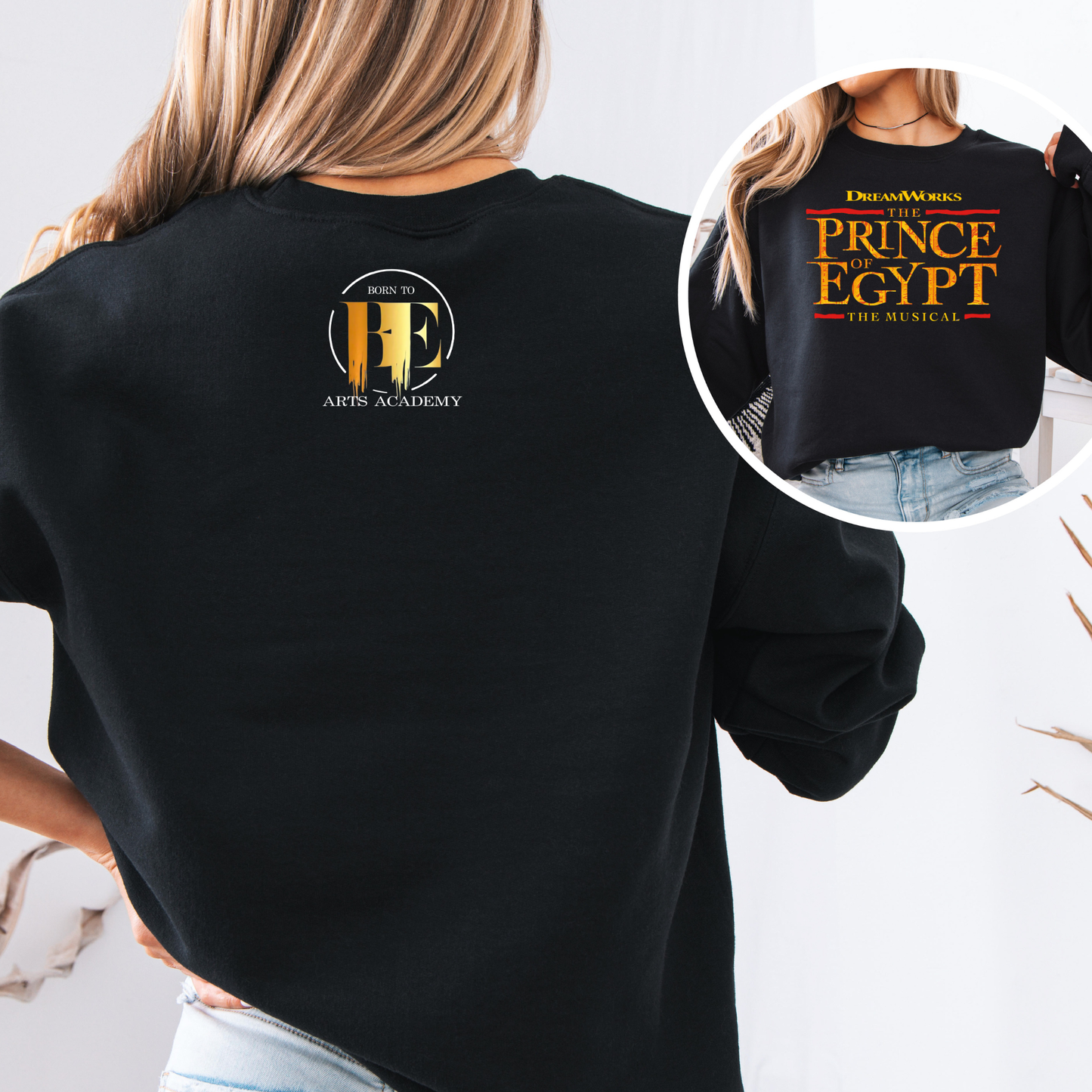Prince of Egypt Born to Be Crewneck