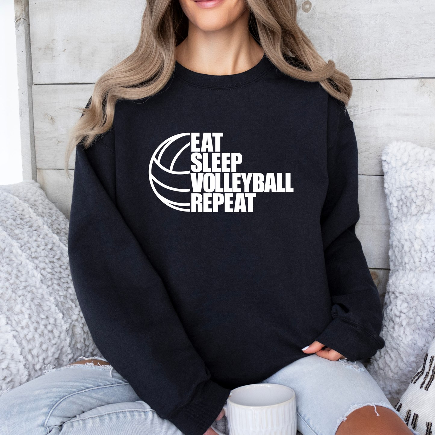 Eat Sleep Volleyball Repeat