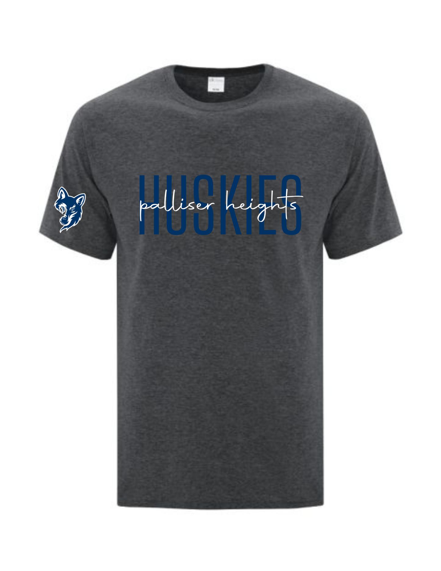 Palliser Heights Huskies Sleeve Design