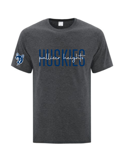 Palliser Heights Huskies Sleeve Design