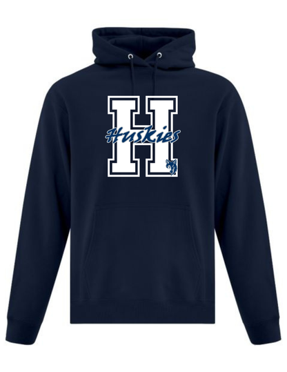 Huskies H Design Crewneck or Hoodie
