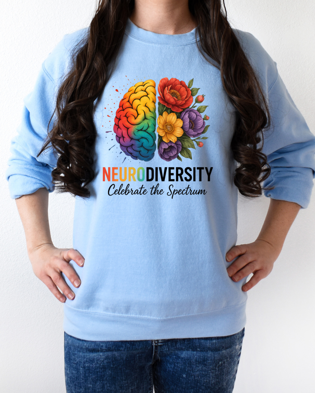 Neurodiversity Brain - T shirt or Sweater