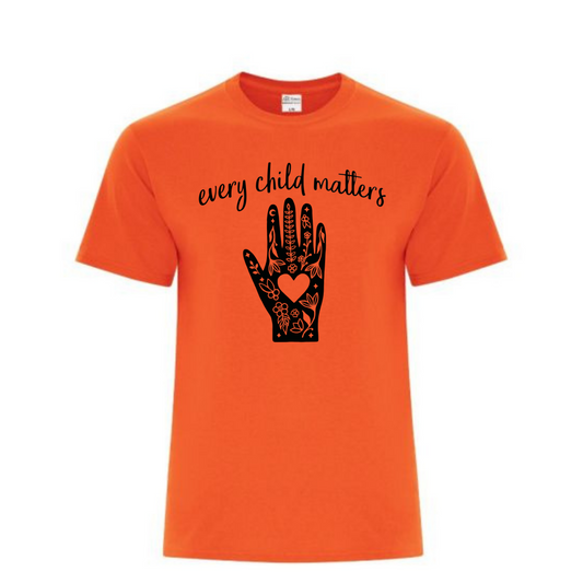 Handprint Every Child Matters shirt MB
