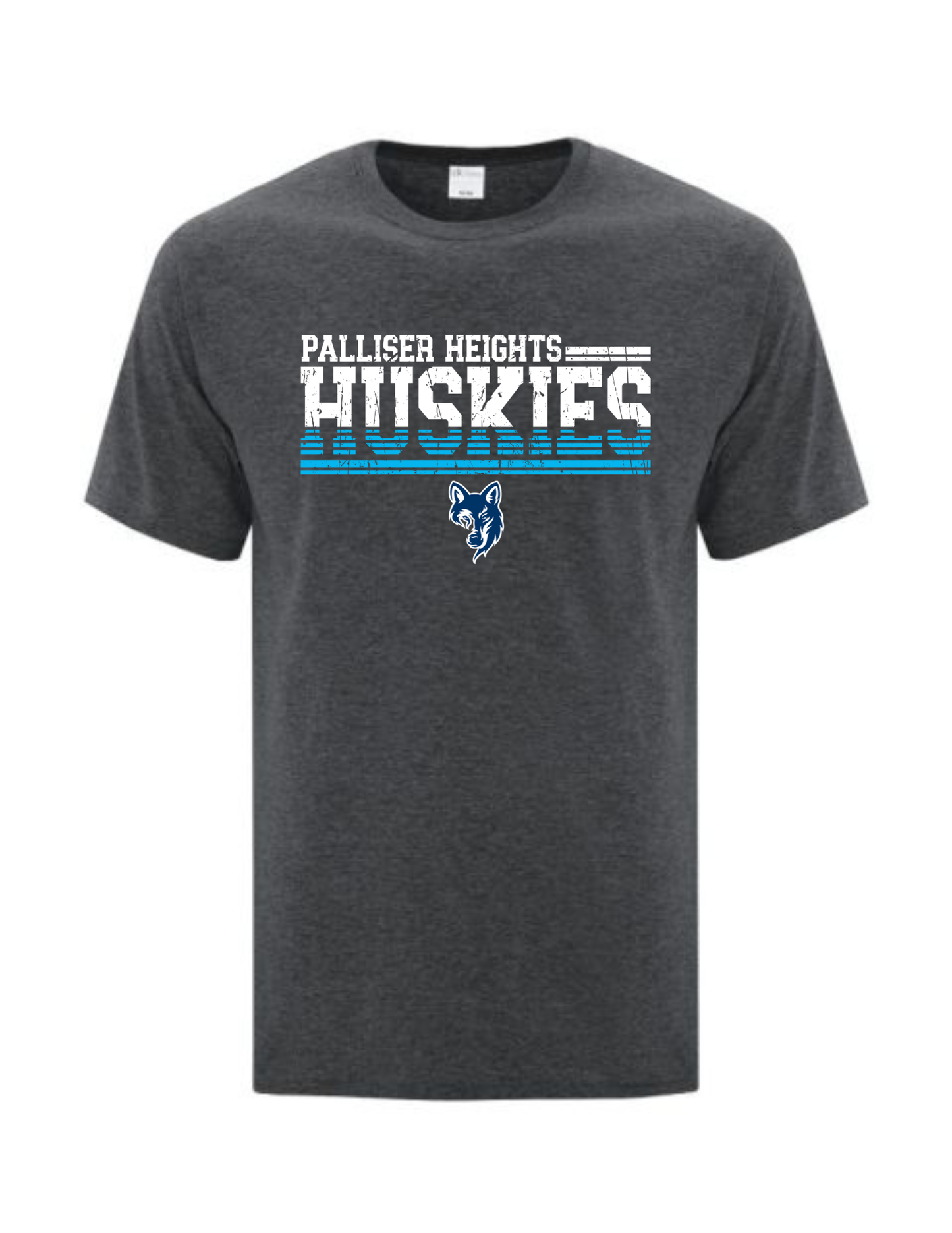 Palliser Heights Huskies Distressed T-shirt