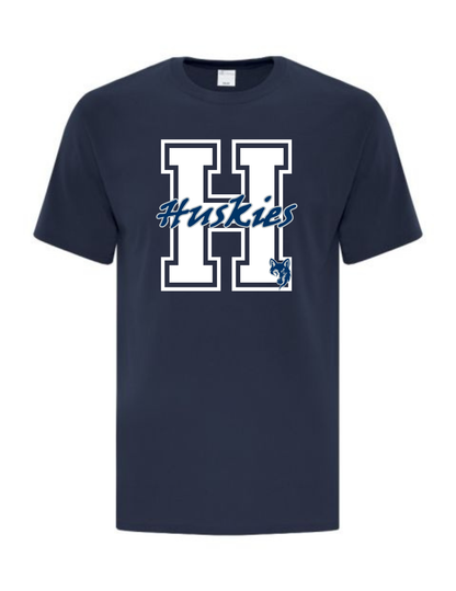 Huskies H Design T shirt