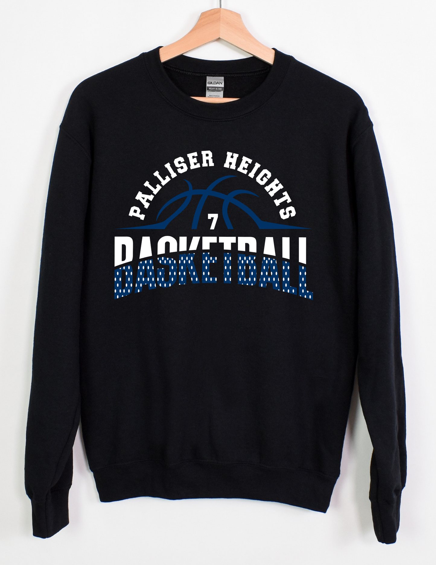 Palliser Heights Basketball - Custom Number Option