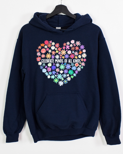 Celebrate all minds - T shirt or Sweater