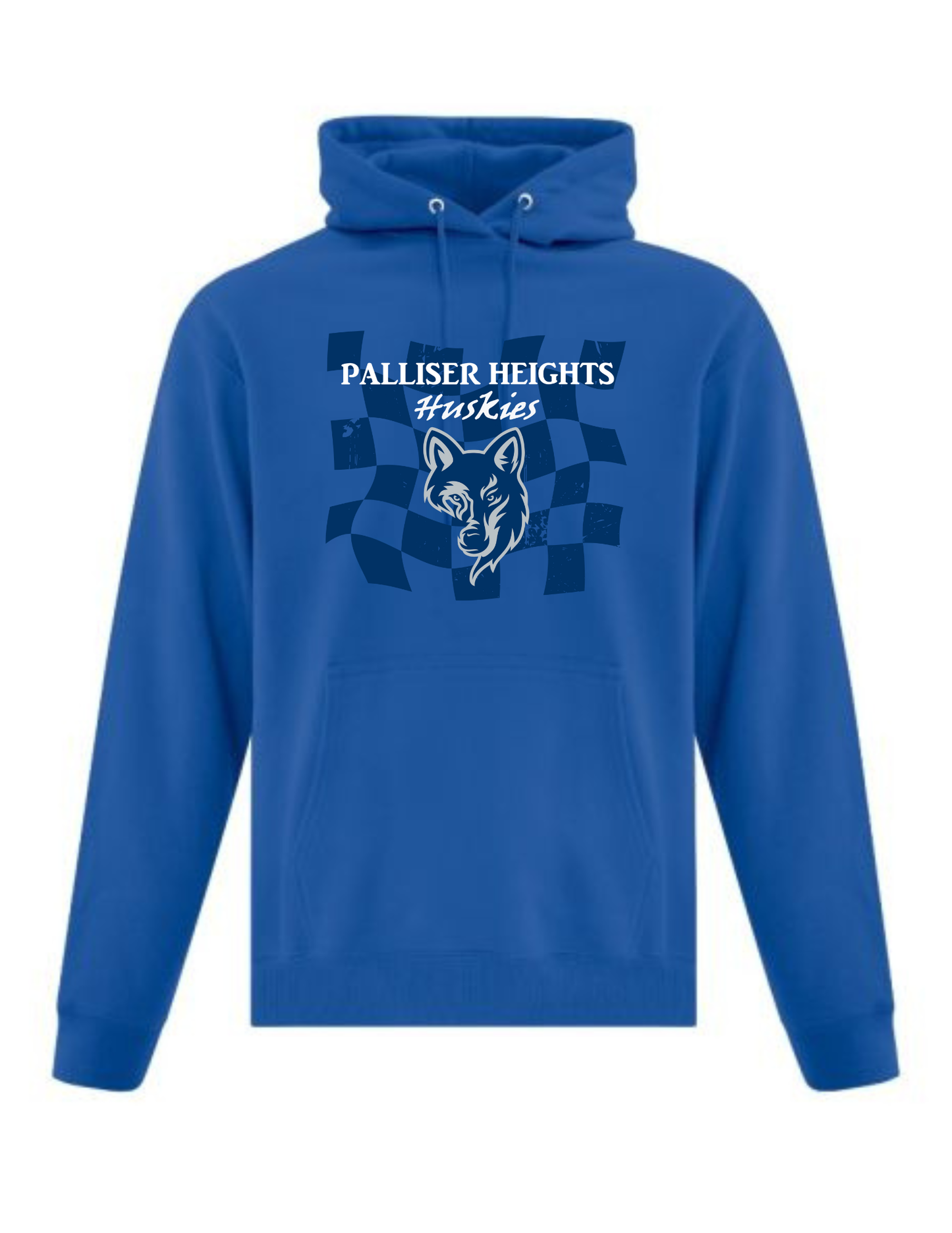 Palliser Checkered Hoodie or Crewneck