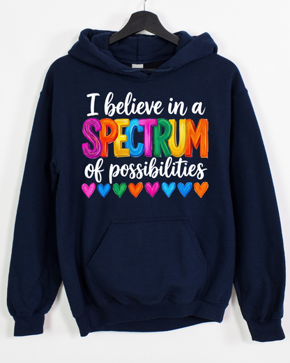 I Believe in a spectrum - T shirt or Sweater