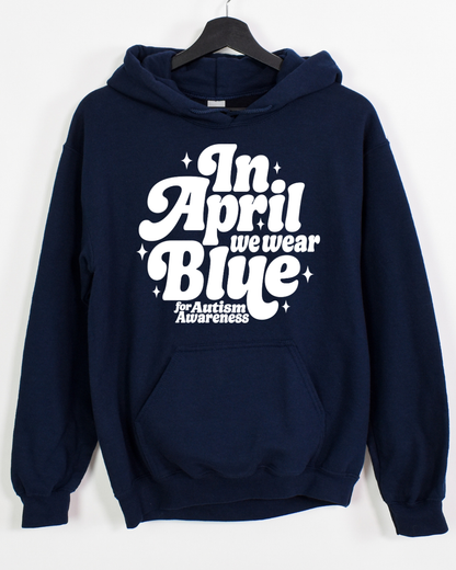 In April we wear blue - T shirt or Sweater