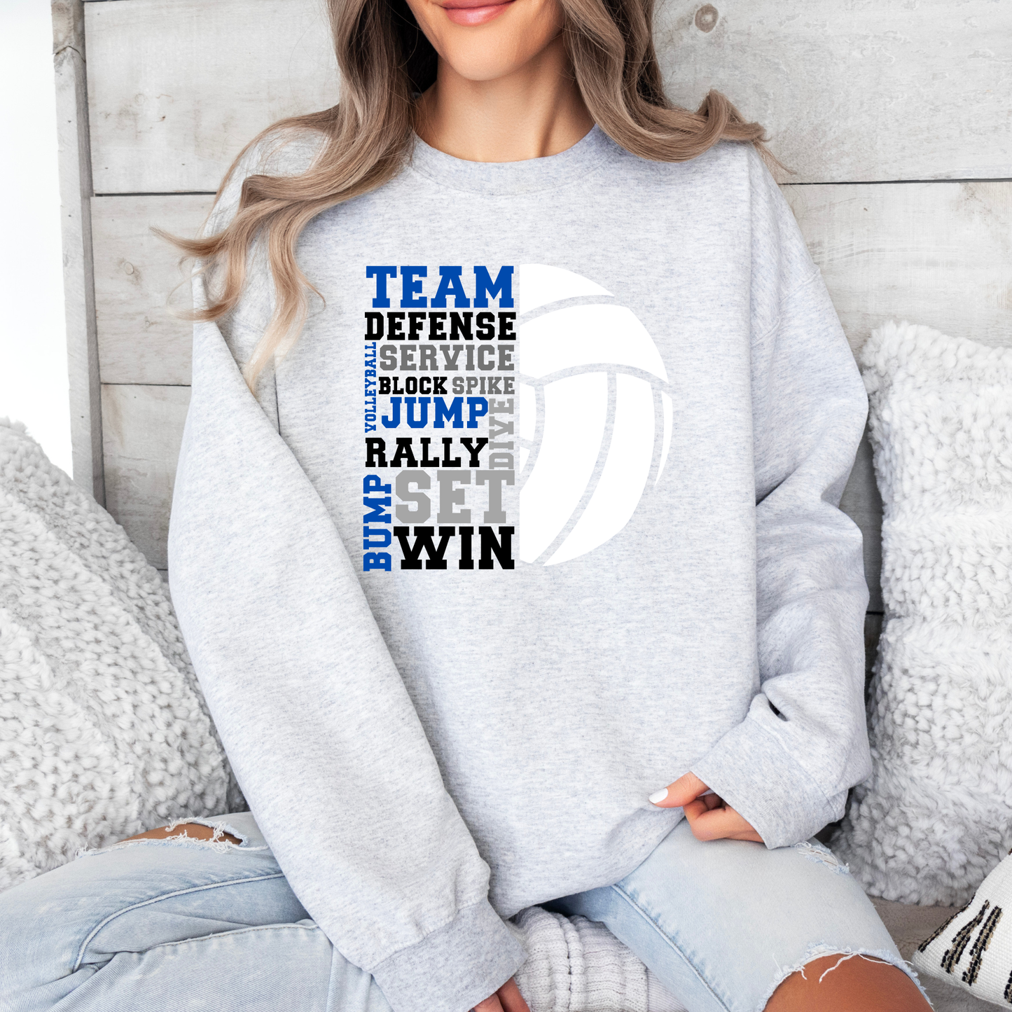 Volleyball Print Design