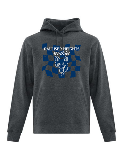 Palliser Checkered Hoodie or Crewneck