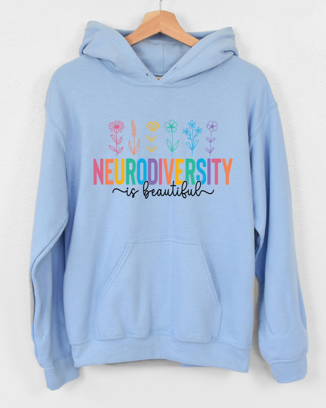 Neurodiversity Floral - T shirt or Sweater