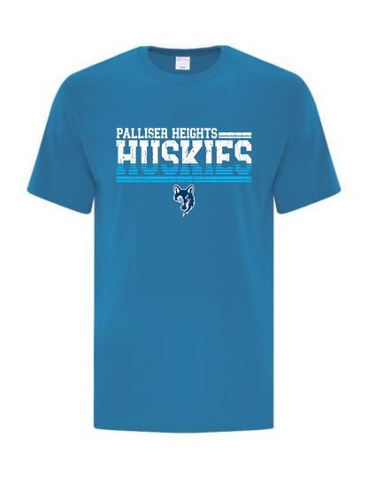 Palliser Heights Huskies Distressed T-shirt