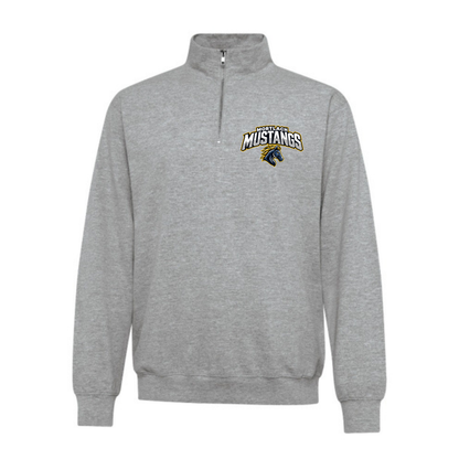 Mustangs 1/4 Zip - Adult