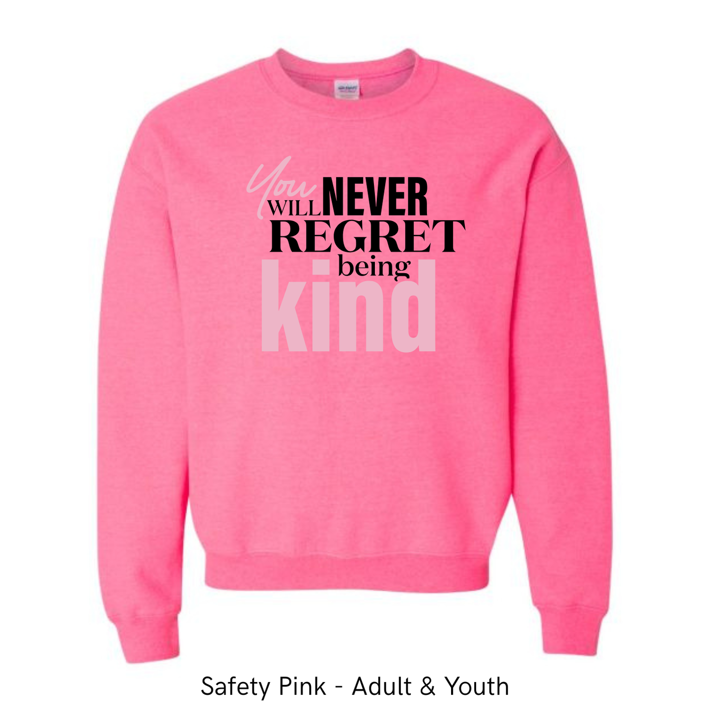 You will never regret being kind design