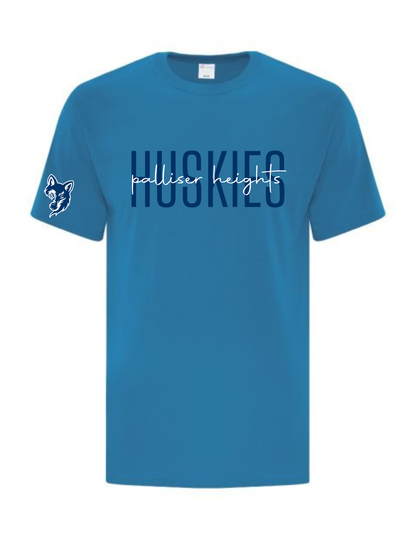 Palliser Heights Huskies Sleeve Design