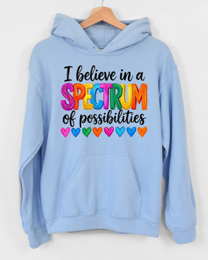 I Believe in a spectrum - T shirt or Sweater