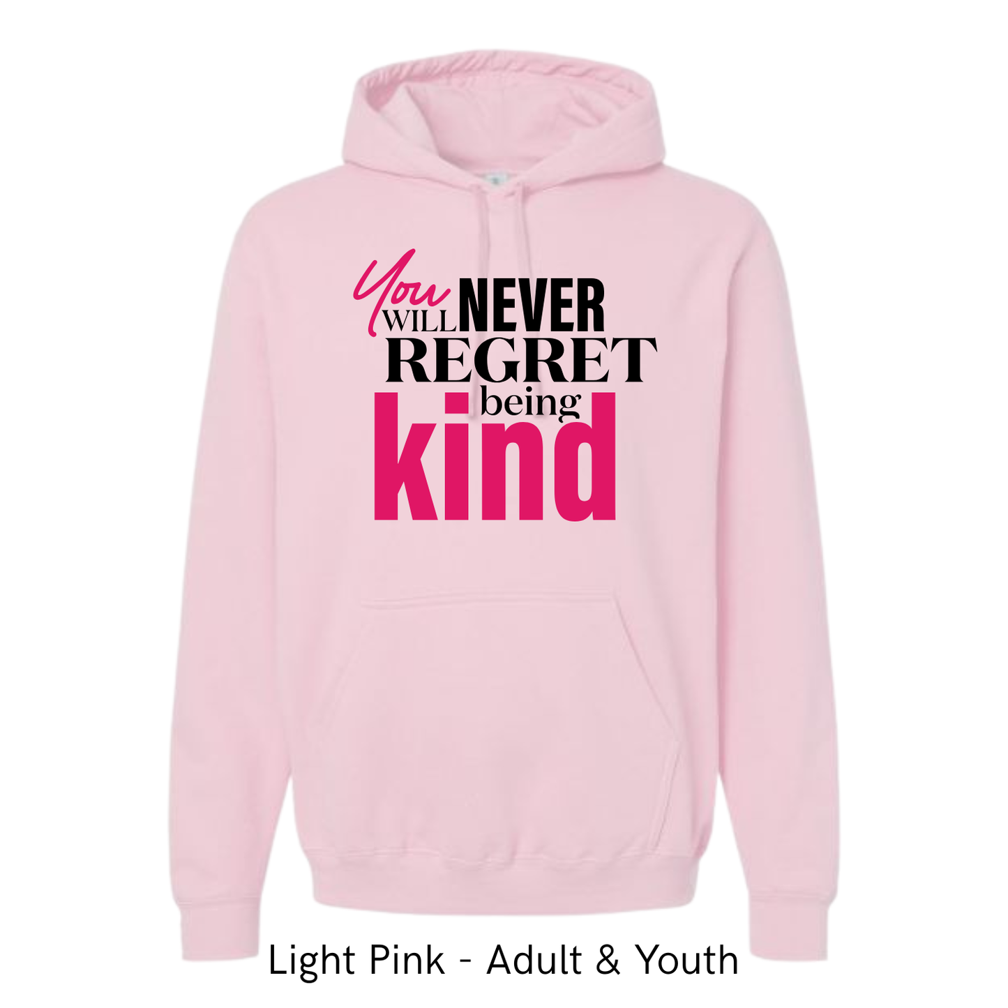 You will never regret being kind design