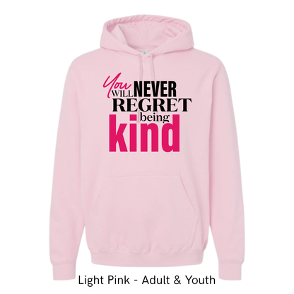 You will never regret being kind design