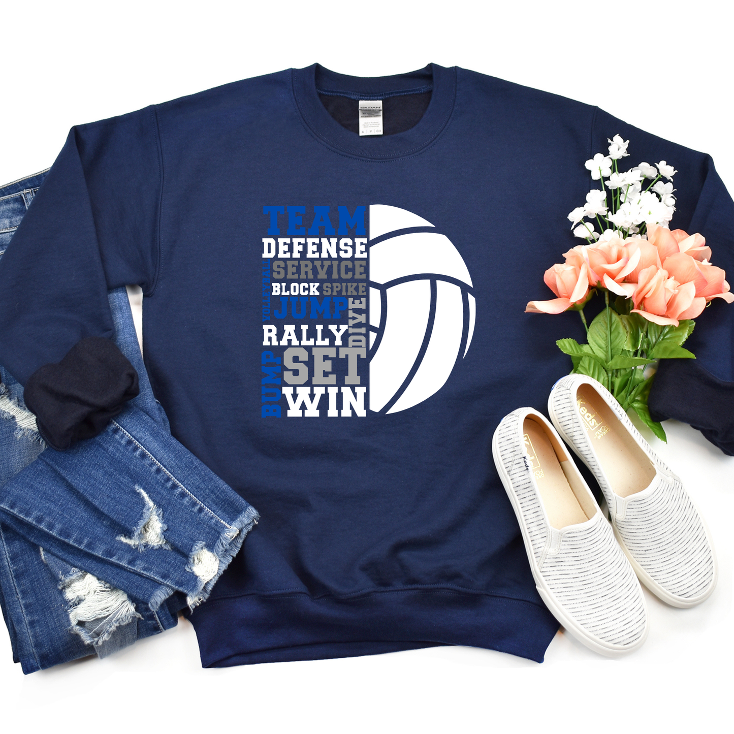 Volleyball Print Design