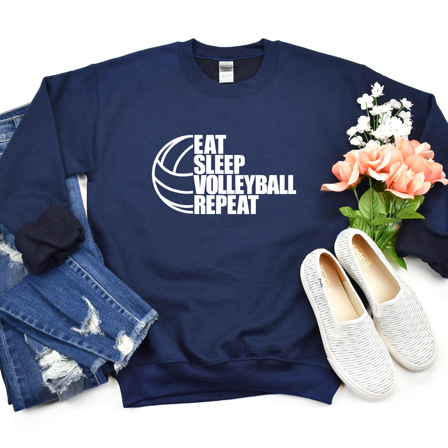 Eat Sleep Volleyball Repeat