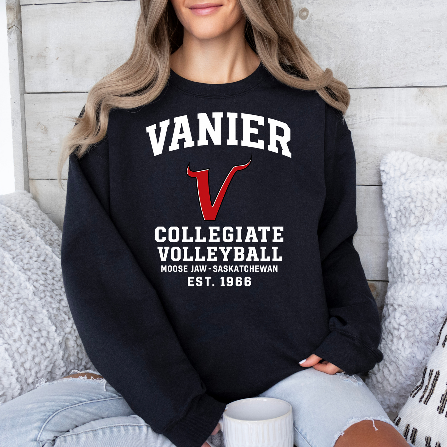 Vanier Volleyball Crewneck
