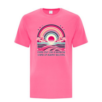 Stand out like a rainbow design