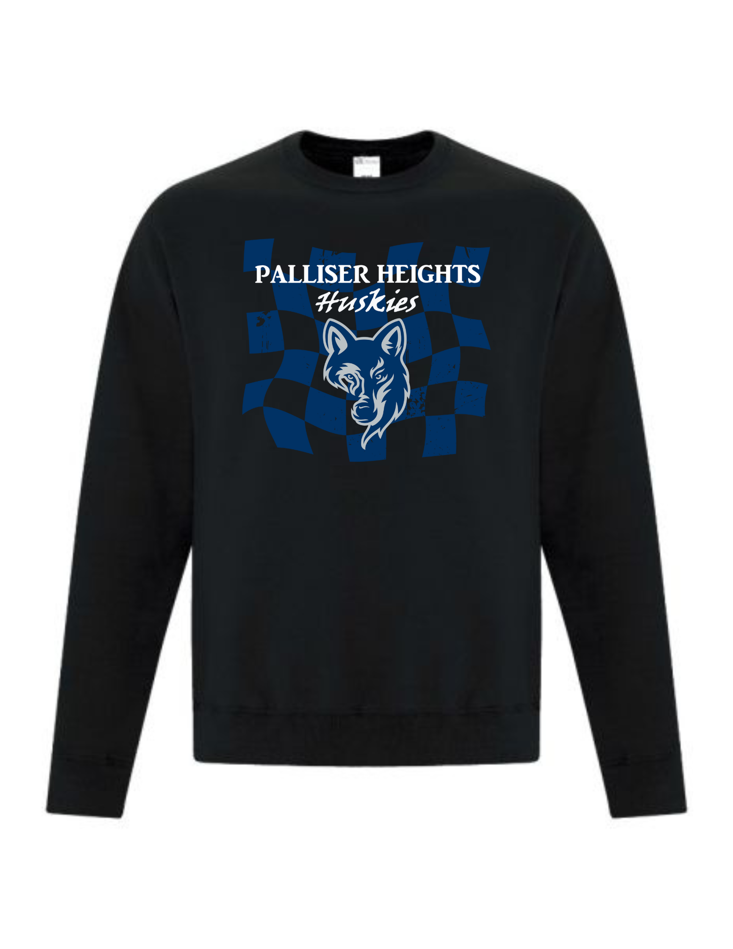 Palliser Checkered Hoodie or Crewneck