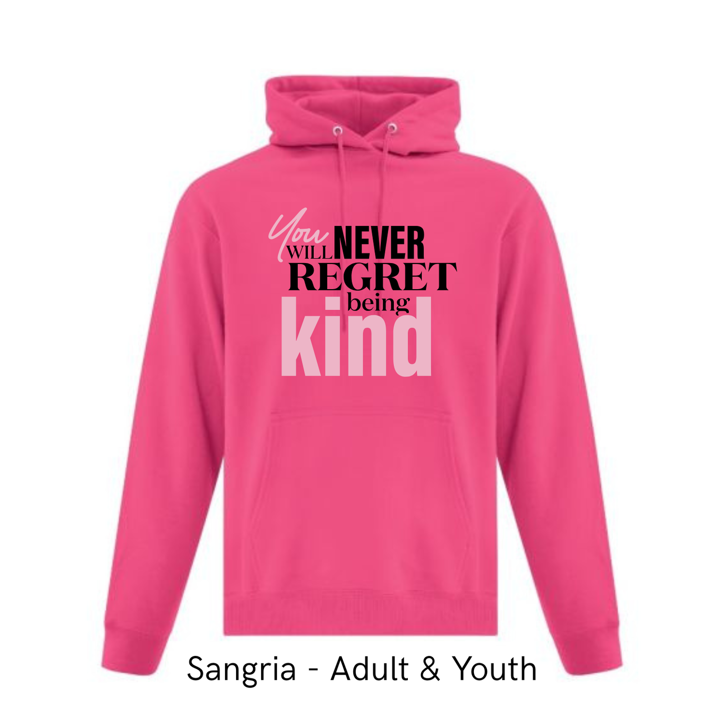 You will never regret being kind design