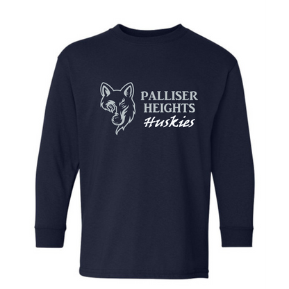 Palliser Heights Youth Long Sleeve - Navy