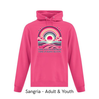 Stand out like a rainbow design
