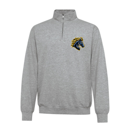 Mustangs 1/4 Zip - Adult