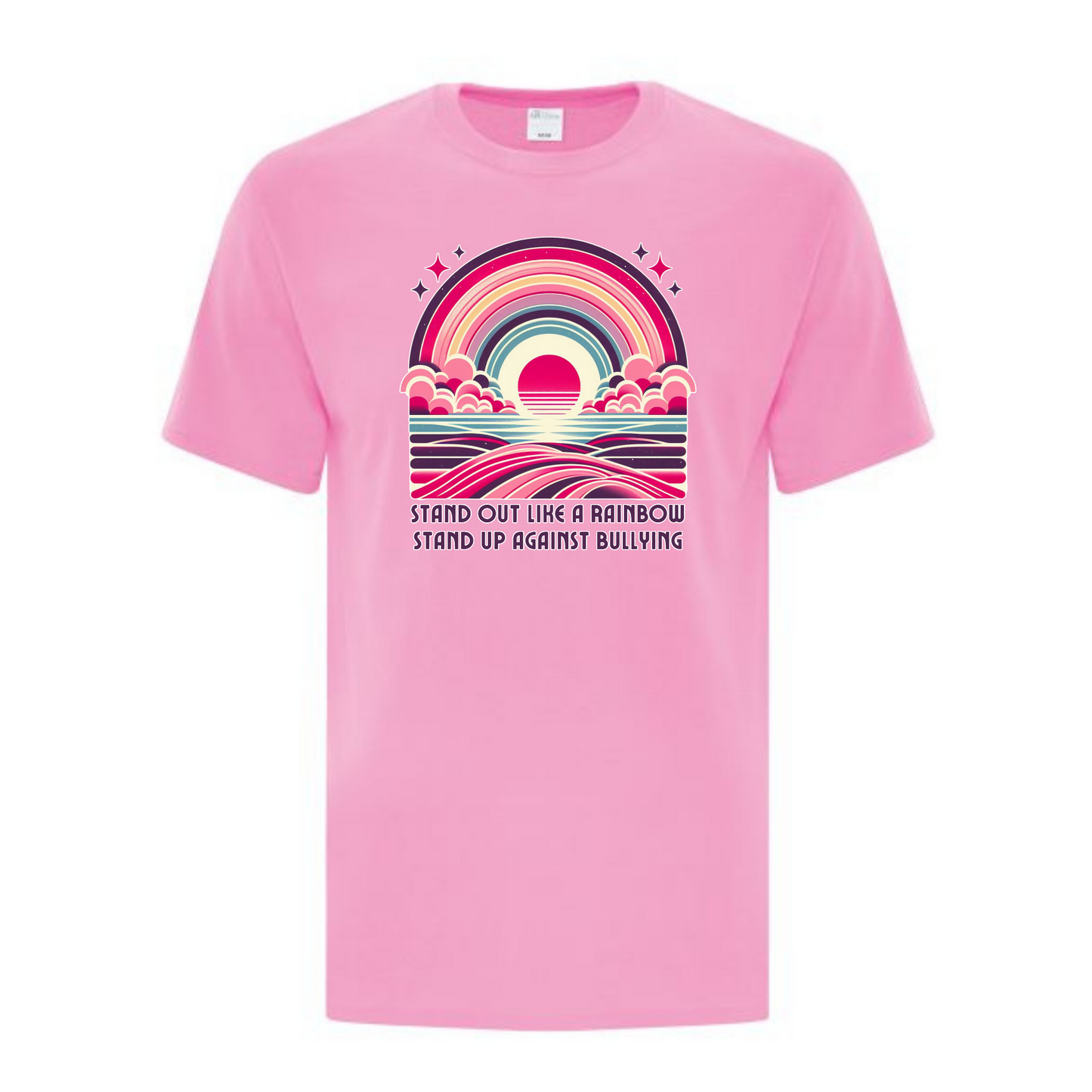 Stand out like a rainbow design