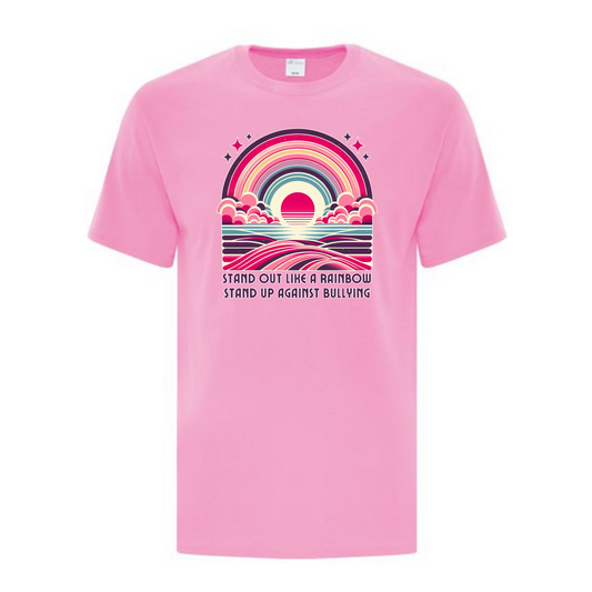 Stand out like a rainbow design