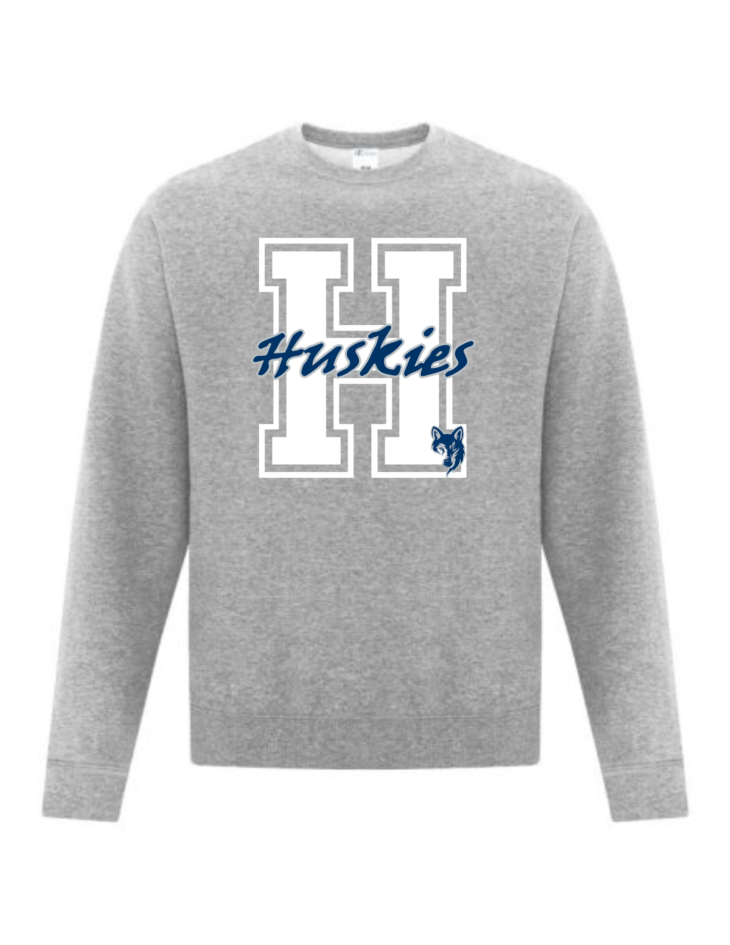 Huskies H Design Crewneck or Hoodie