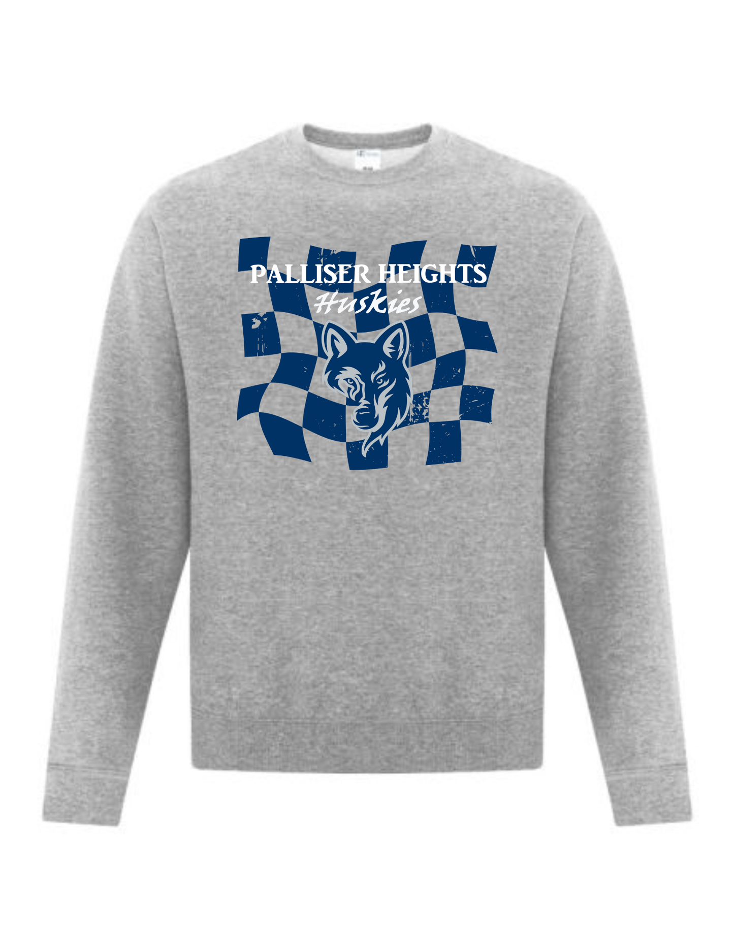 Palliser Checkered Hoodie or Crewneck
