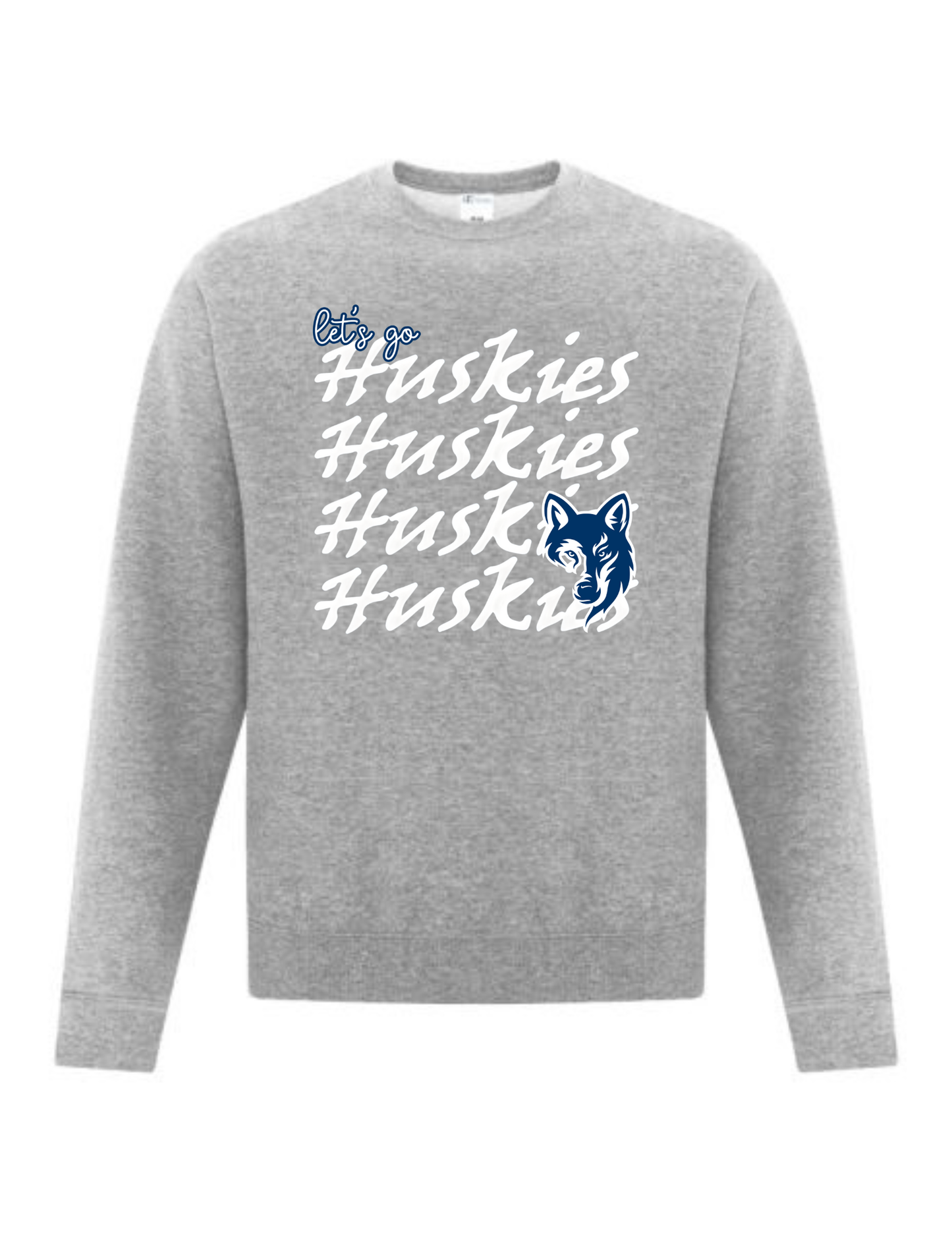 Let's go Huskies Crewneck or Hoodie