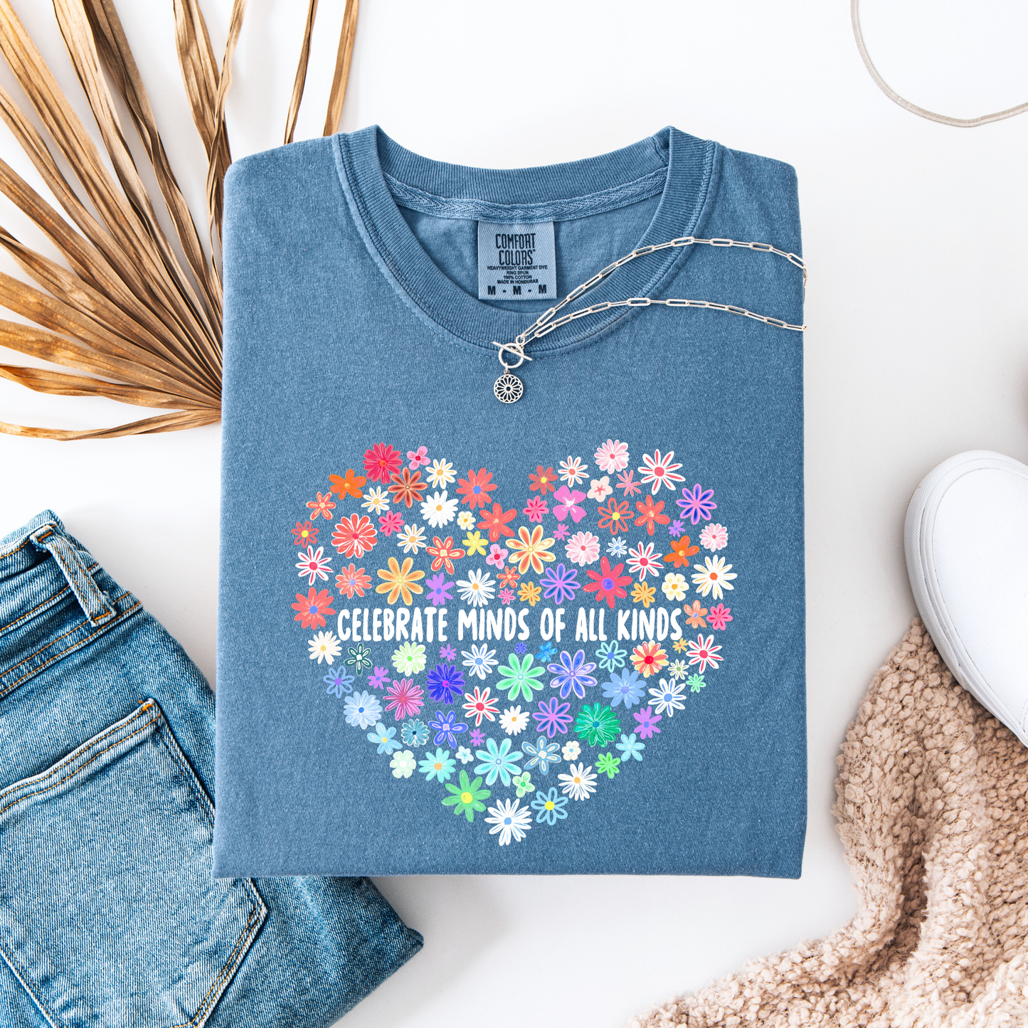 Celebrate all minds - T shirt or Sweater