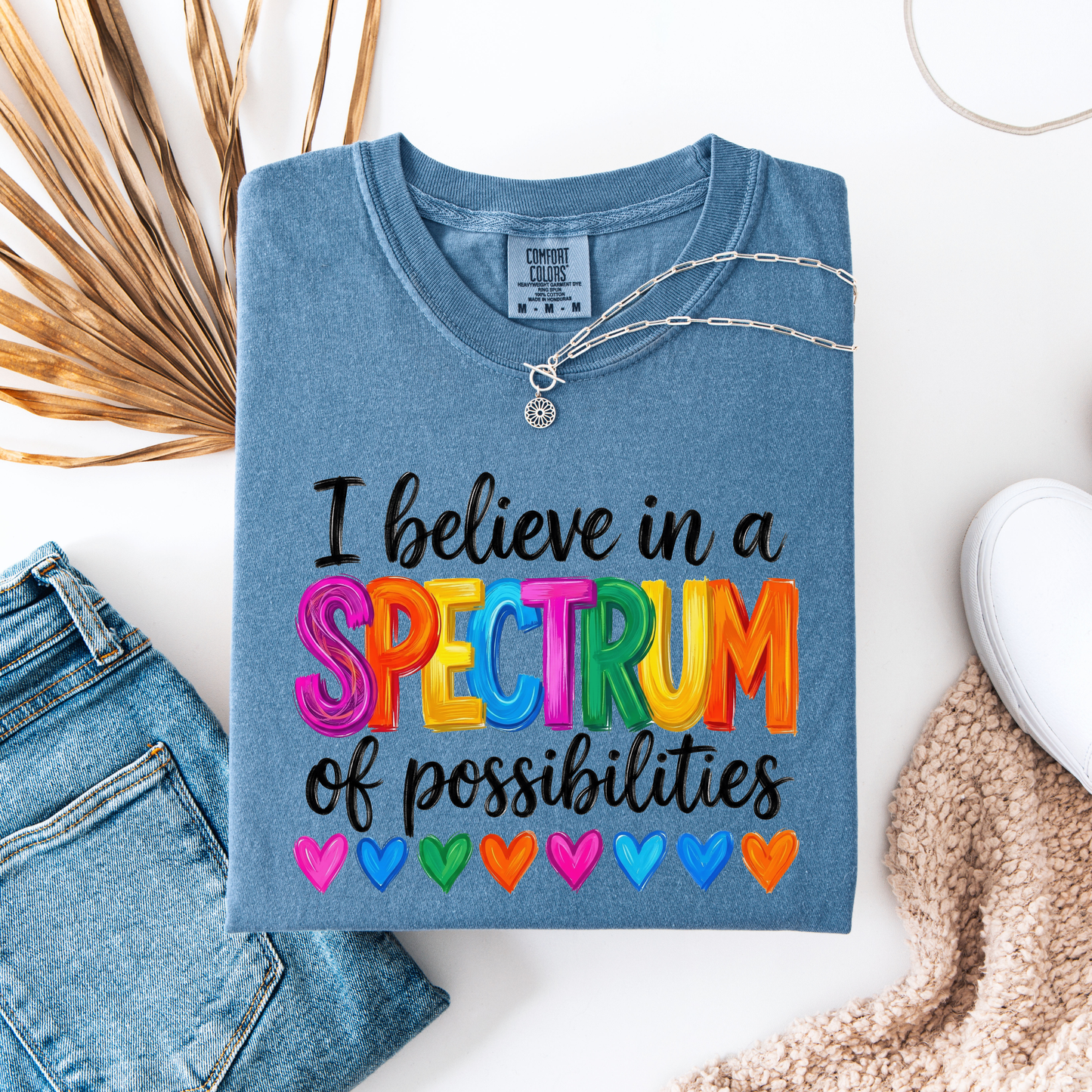 I Believe in a spectrum - T shirt or Sweater