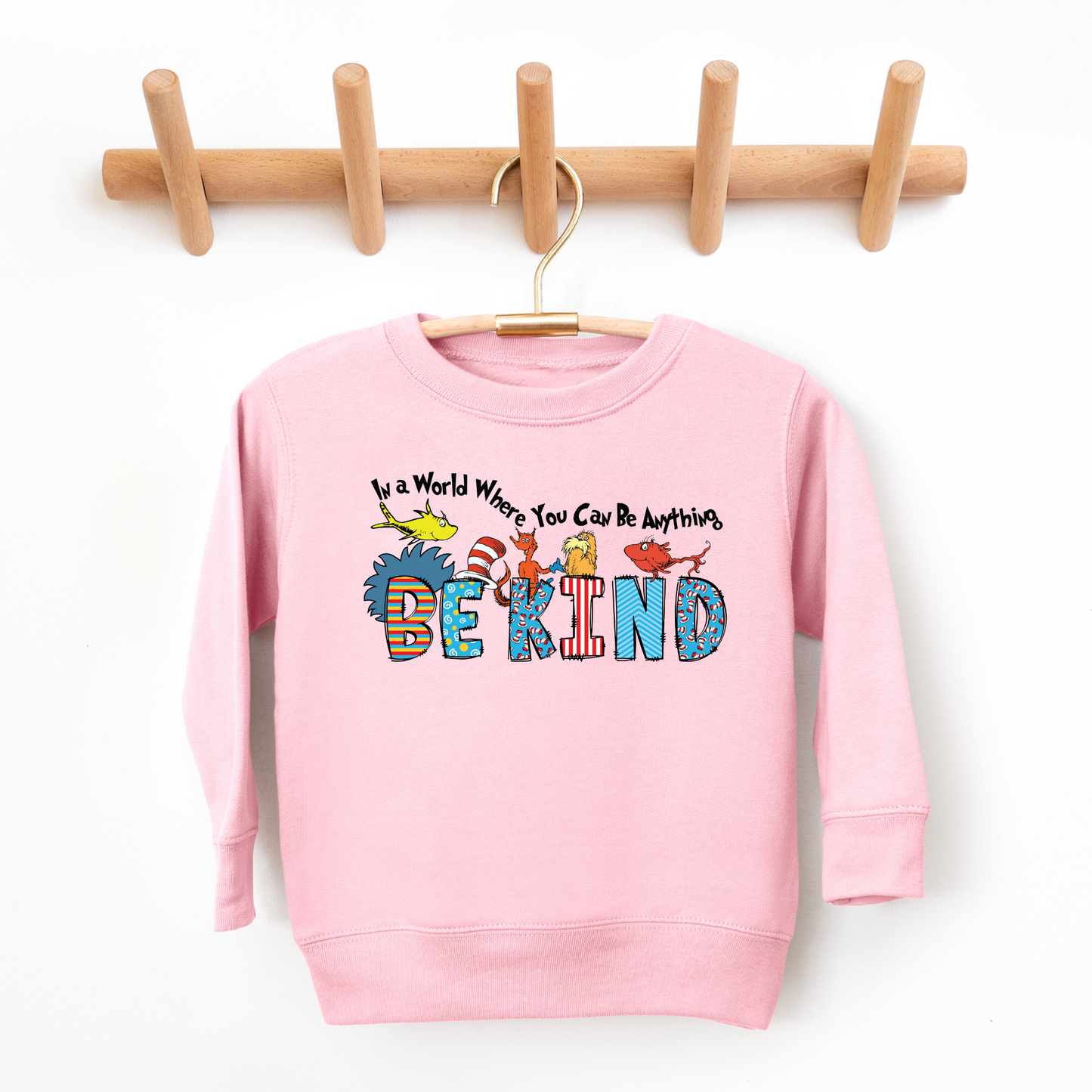 Anti bullying day Toddler Crewneck