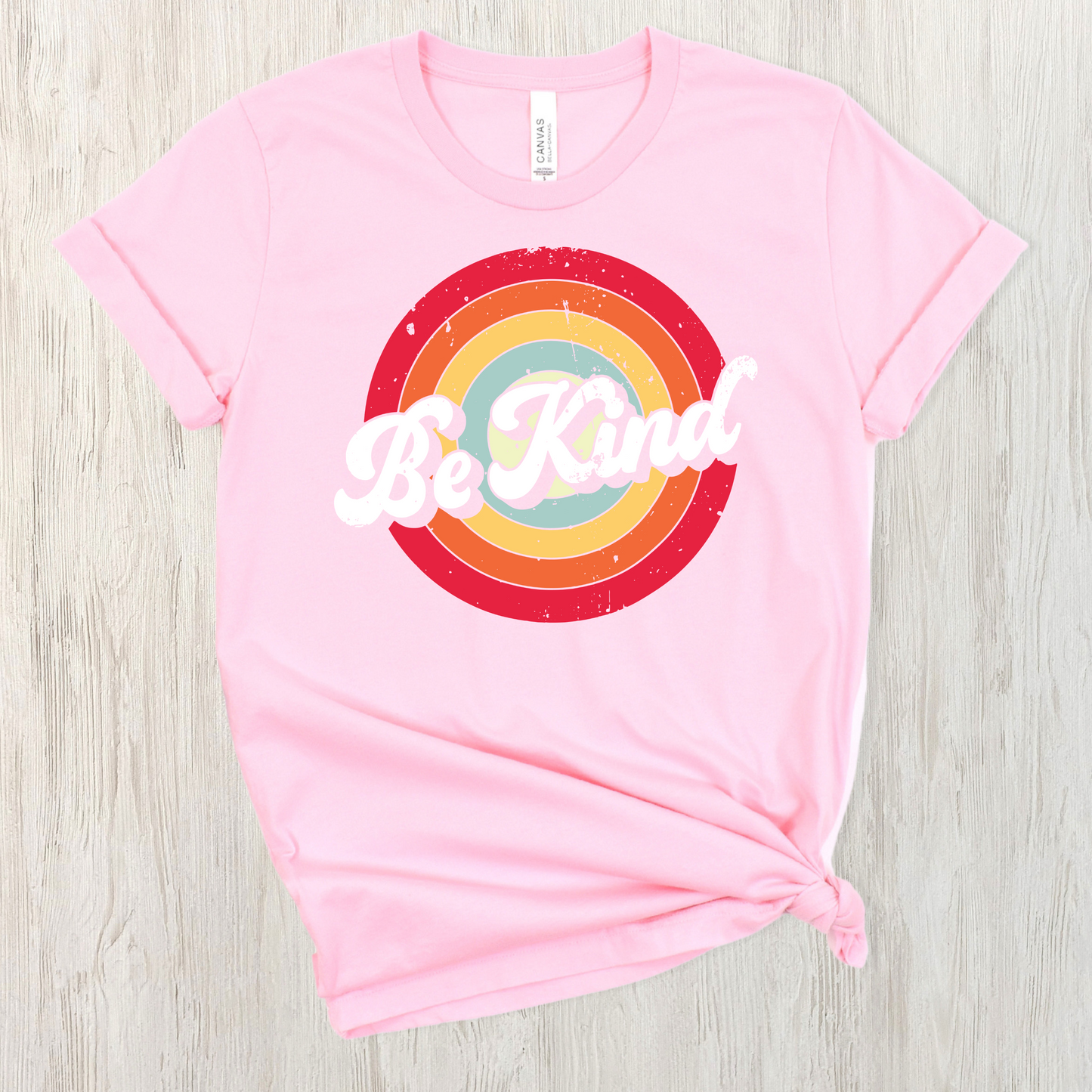 Anti Bullying day T shirt - Rainbow Bullseye