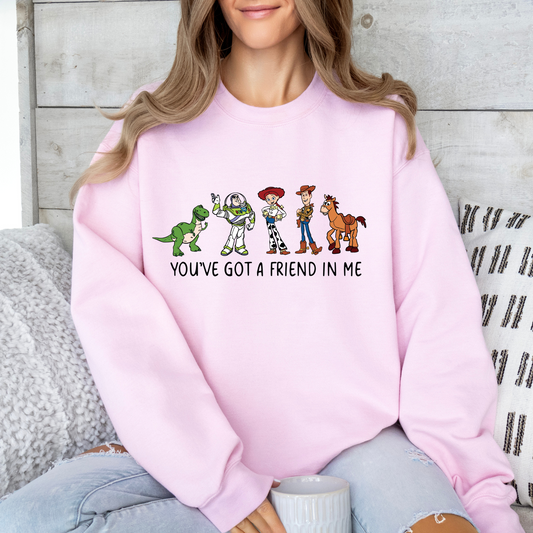 Adult Anti bullying day Crewneck - You got a friend in me